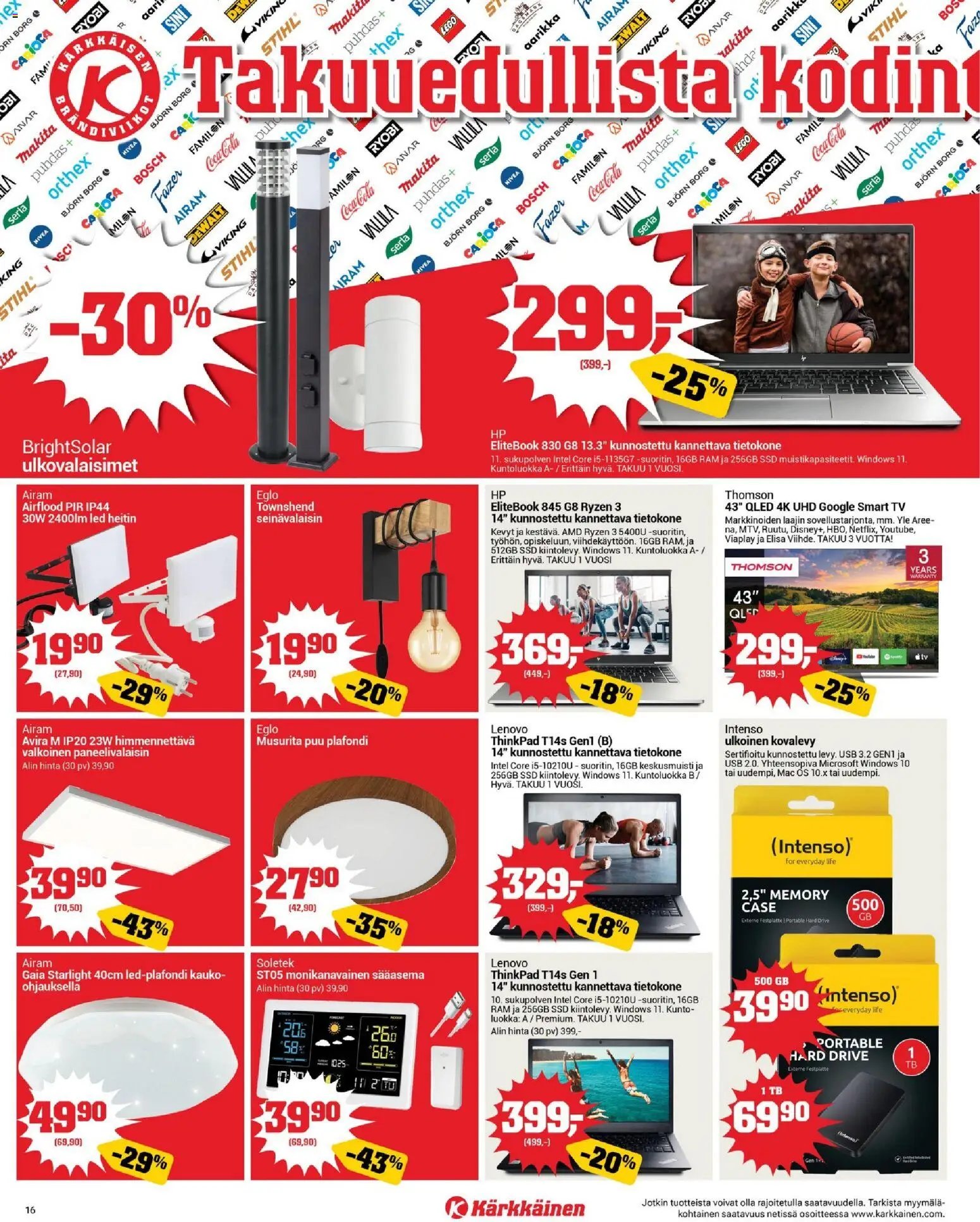 Kärkkäinen tarjoukset - Avajaiset Oulu