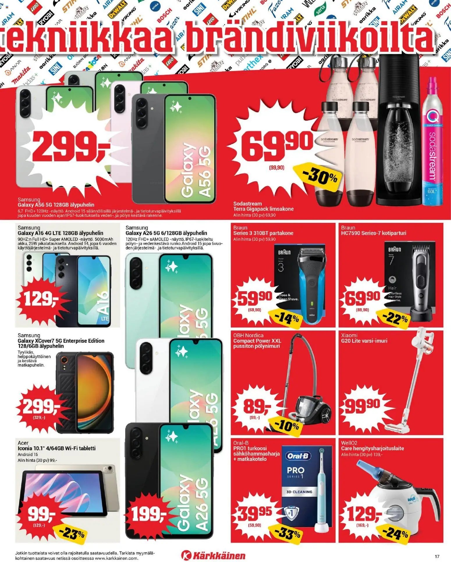 Kärkkäinen tarjoukset - Avajaiset Oulu