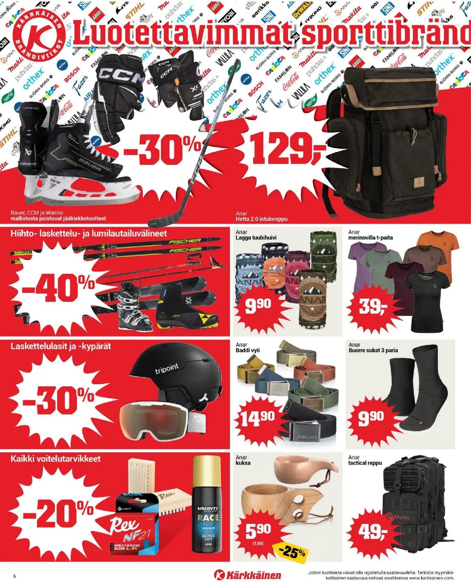 Kärkkäinen tarjoukset - Avajaiset Oulu