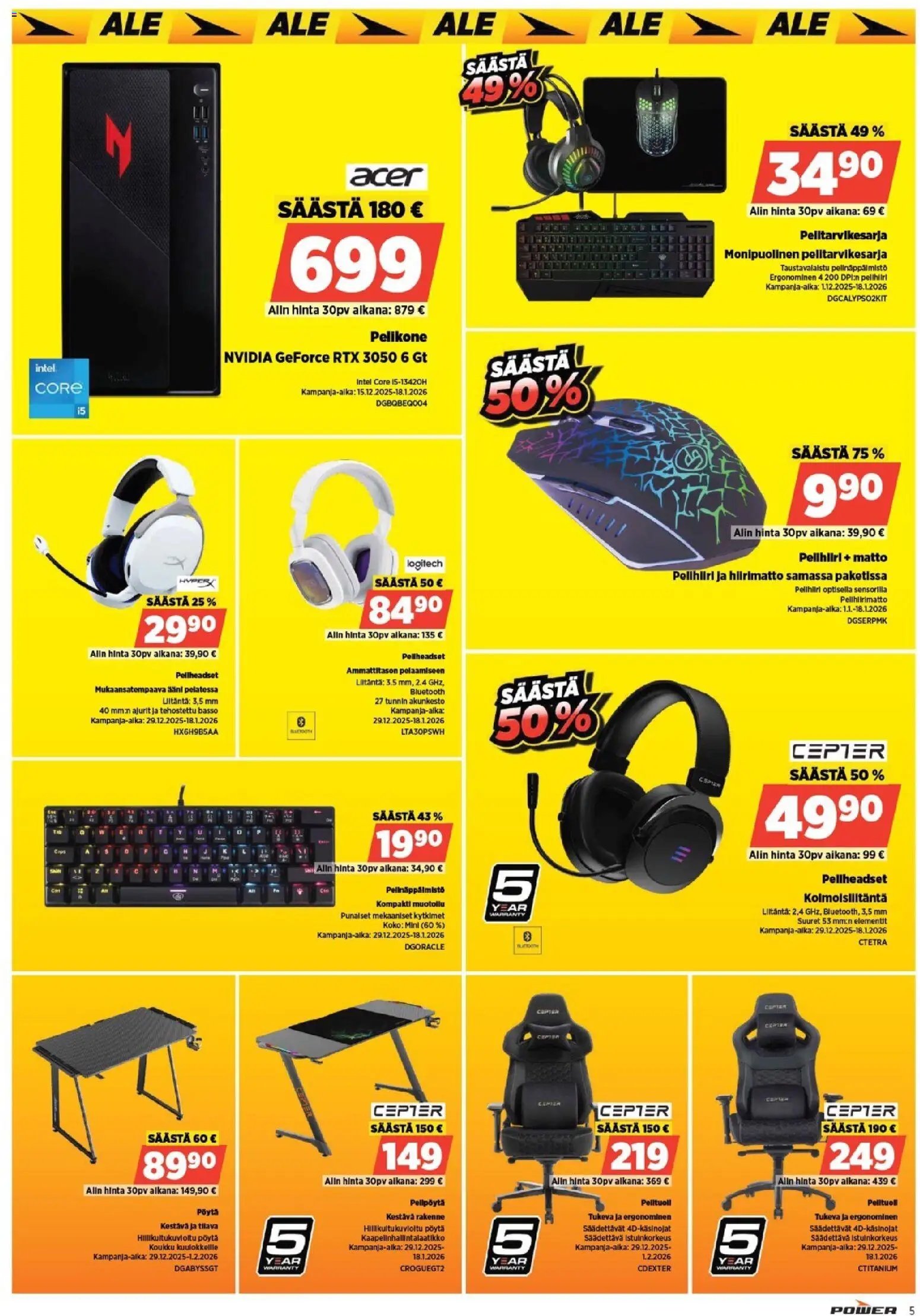 Power - POWER HINTAAN Viikon mainoslehti