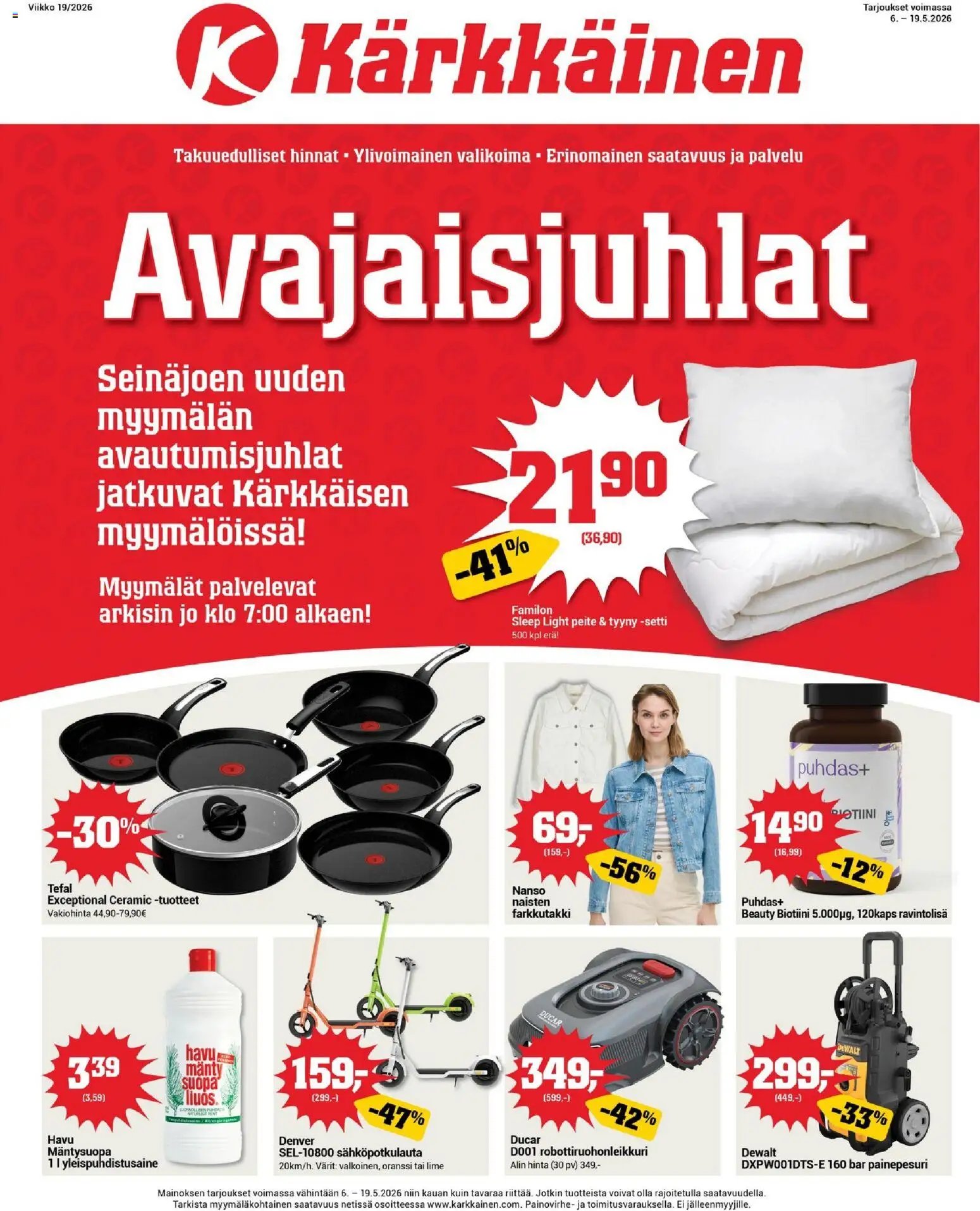 Kärkkäinen tarjoukset