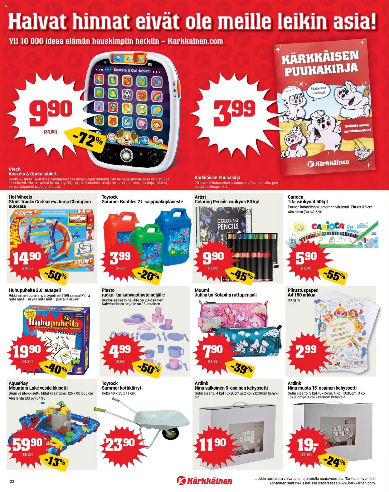 Kärkkäinen tarjoukset