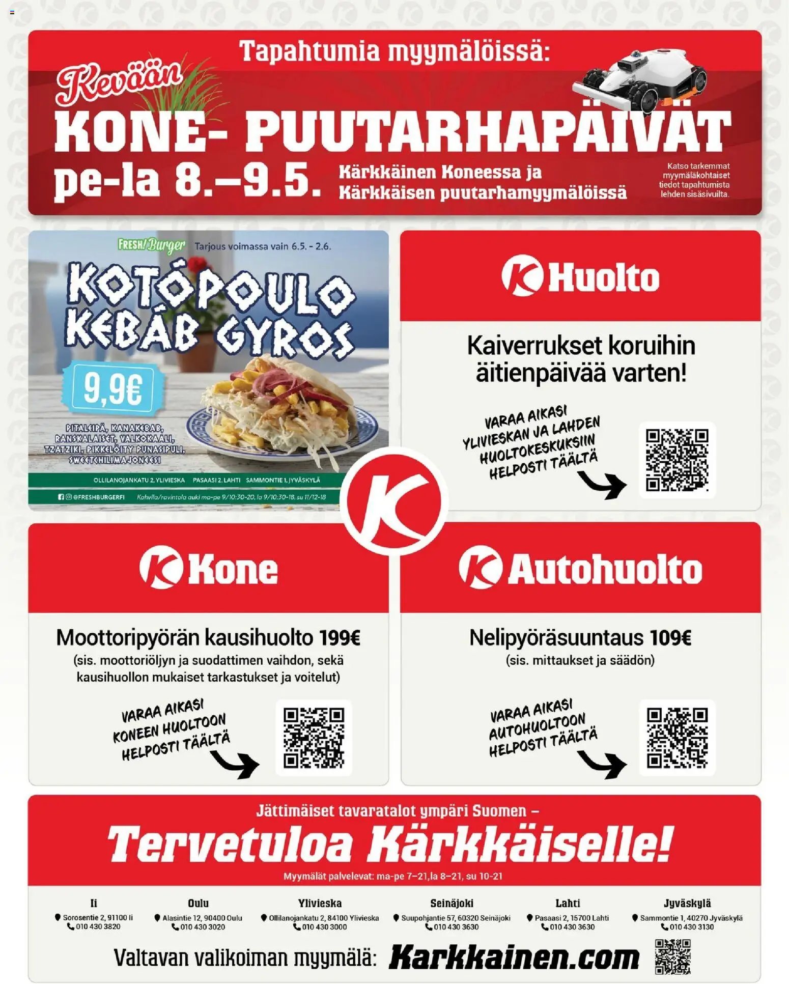 Kärkkäinen tarjoukset