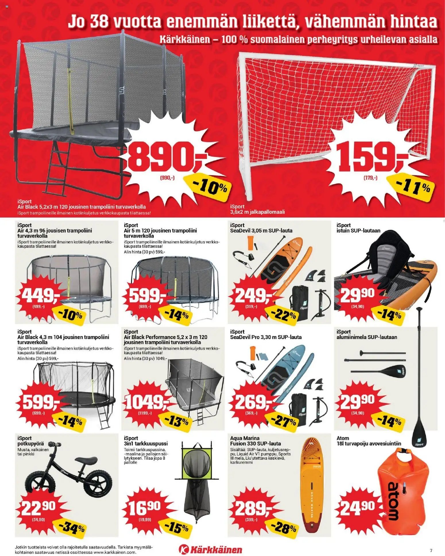 Kärkkäinen tarjoukset