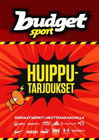 Budget Sport tarjoukset (2025-10-14 - 2025-11-03)
