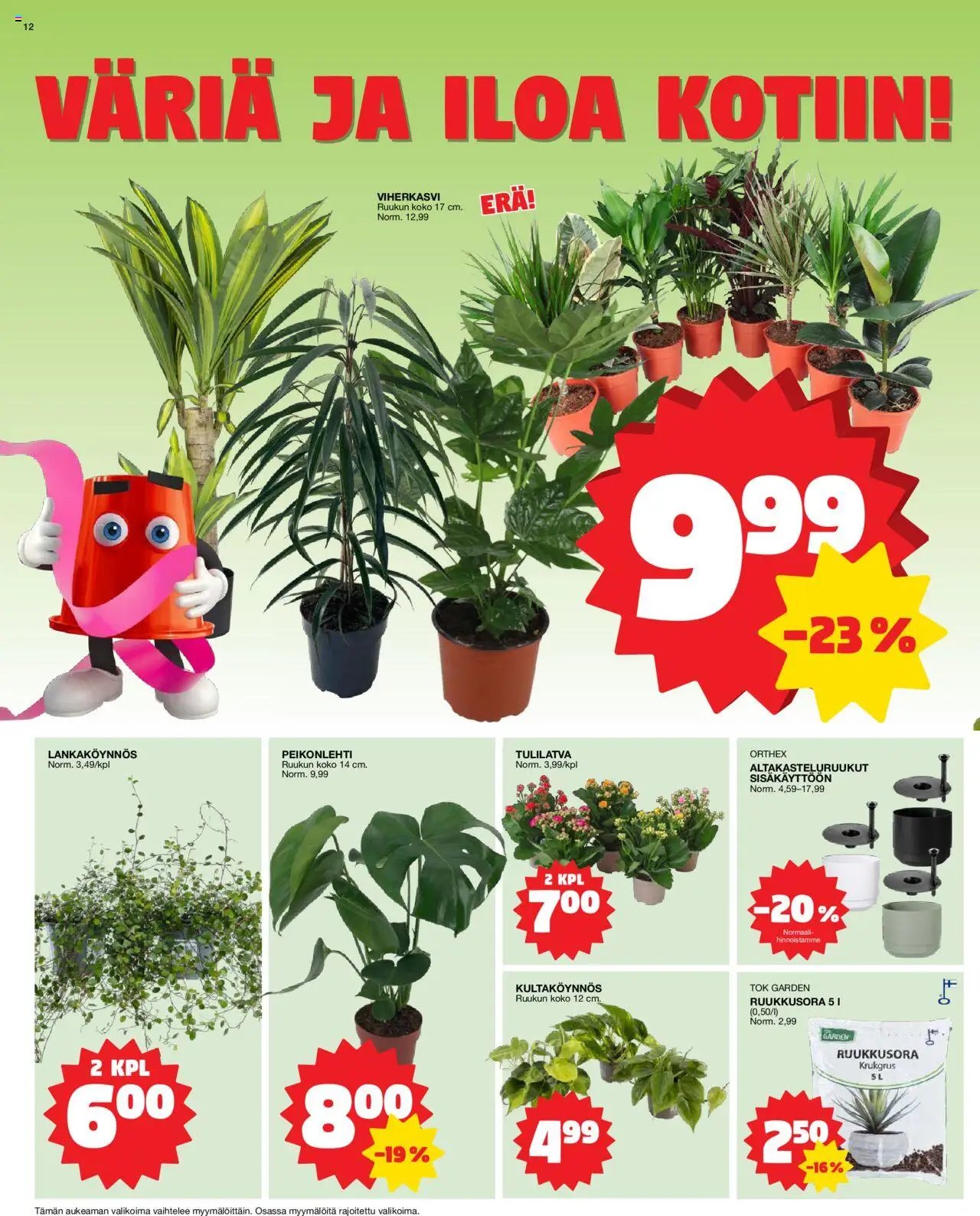 Tokmanni tarjoukset (2025-08-18 - 2025-08-24)