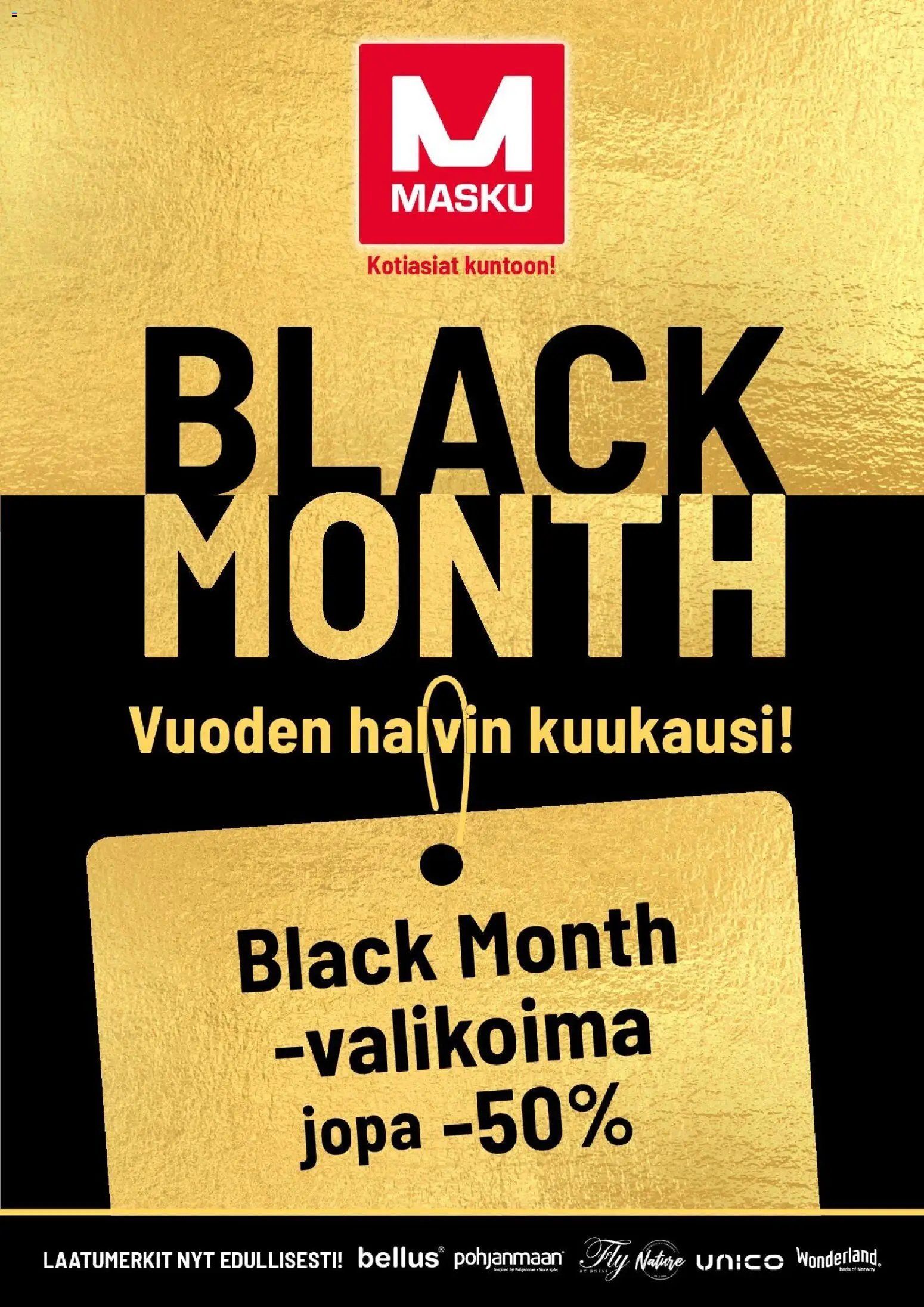 Masku - Black Friday (2025-11-06 - 2025-11-30)