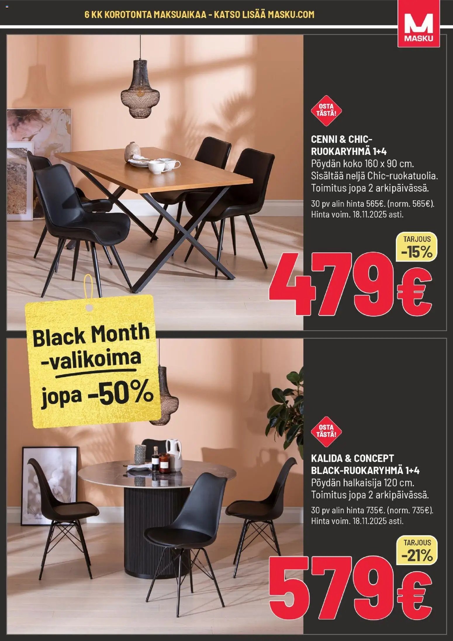 Masku - Black Friday (2025-11-06 - 2025-11-30)