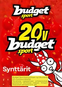 Budget Sport tarjoukset