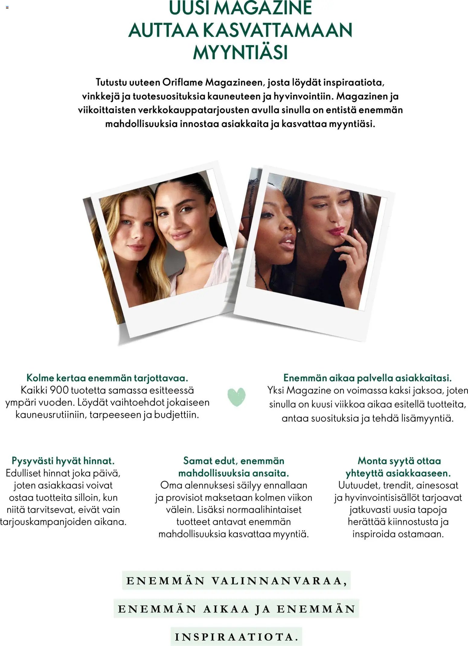 Oriflame Jakson 14 parhaat tarjoukset