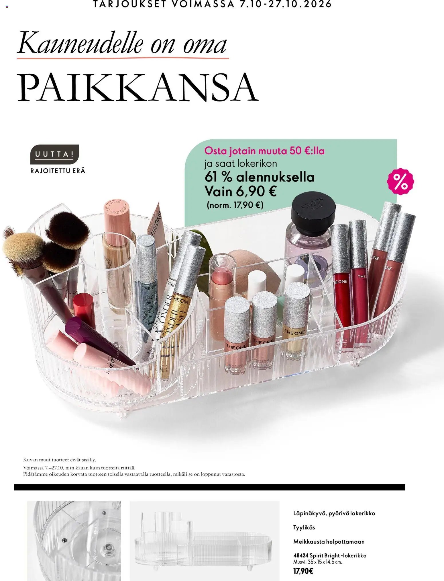 Oriflame Jakson 14 parhaat tarjoukset
