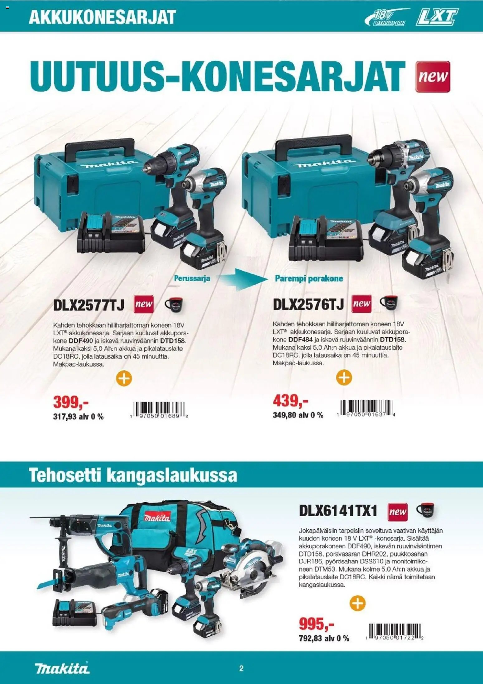 Makita tarjoukset