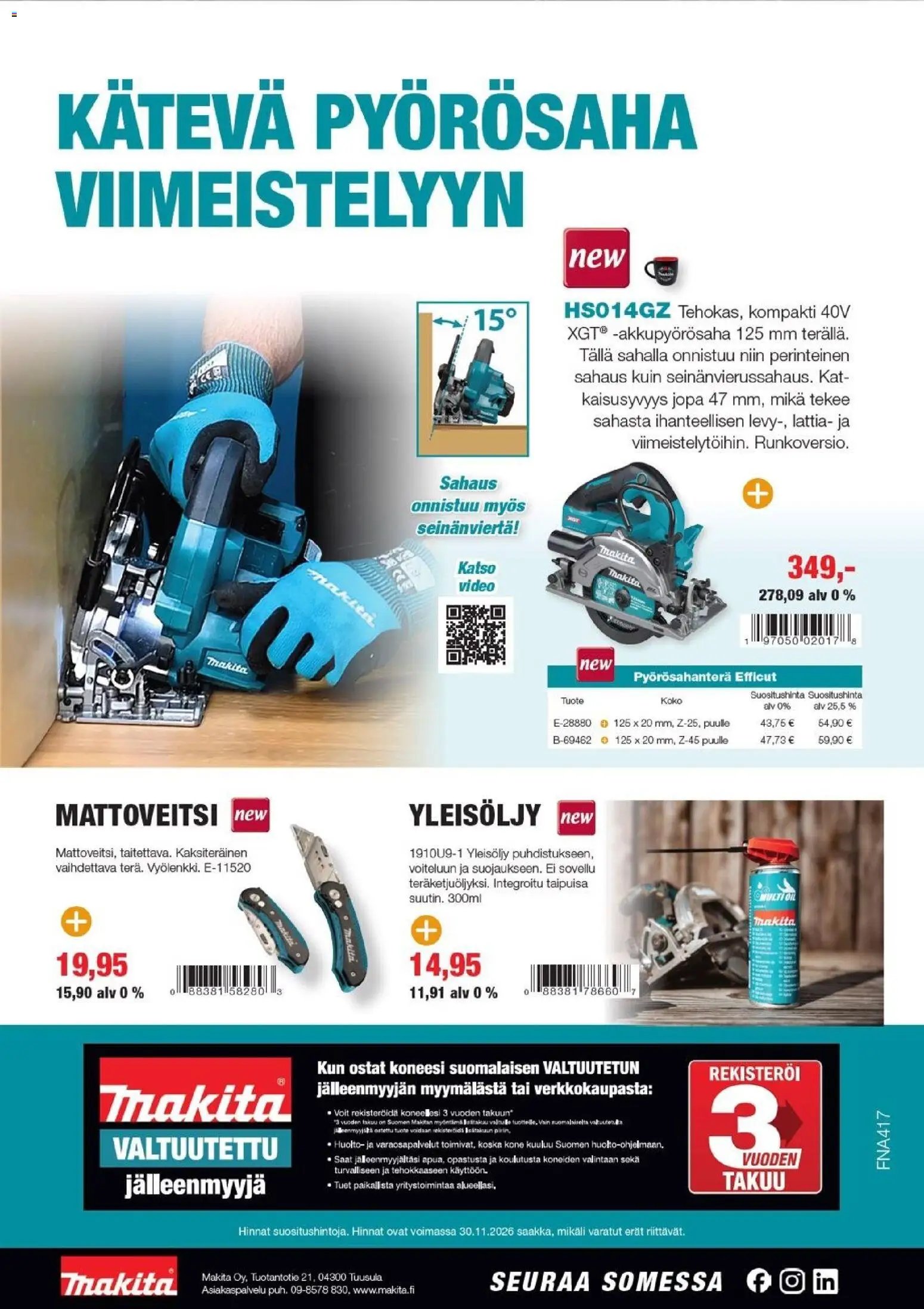 Makita tarjoukset