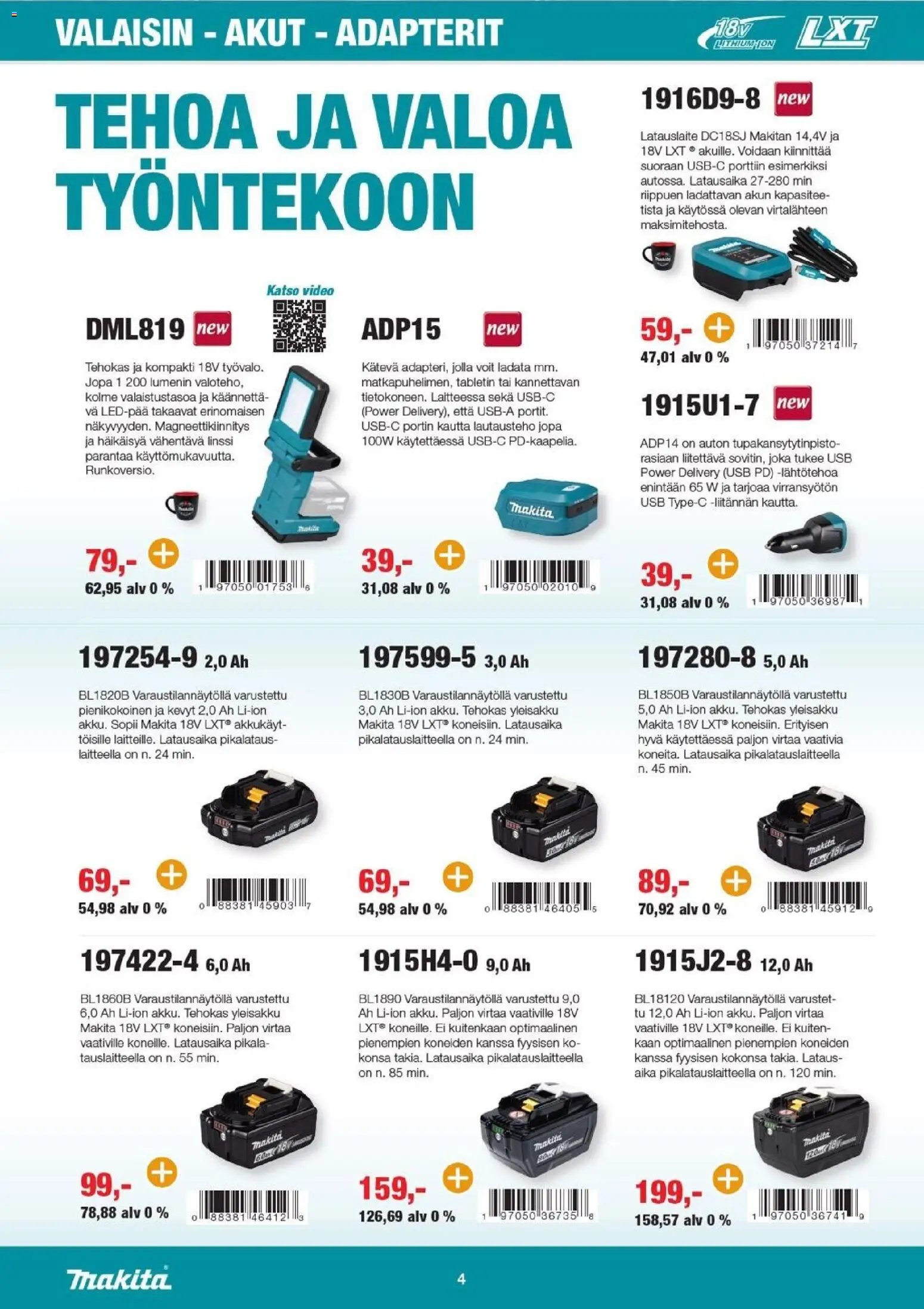 Makita tarjoukset