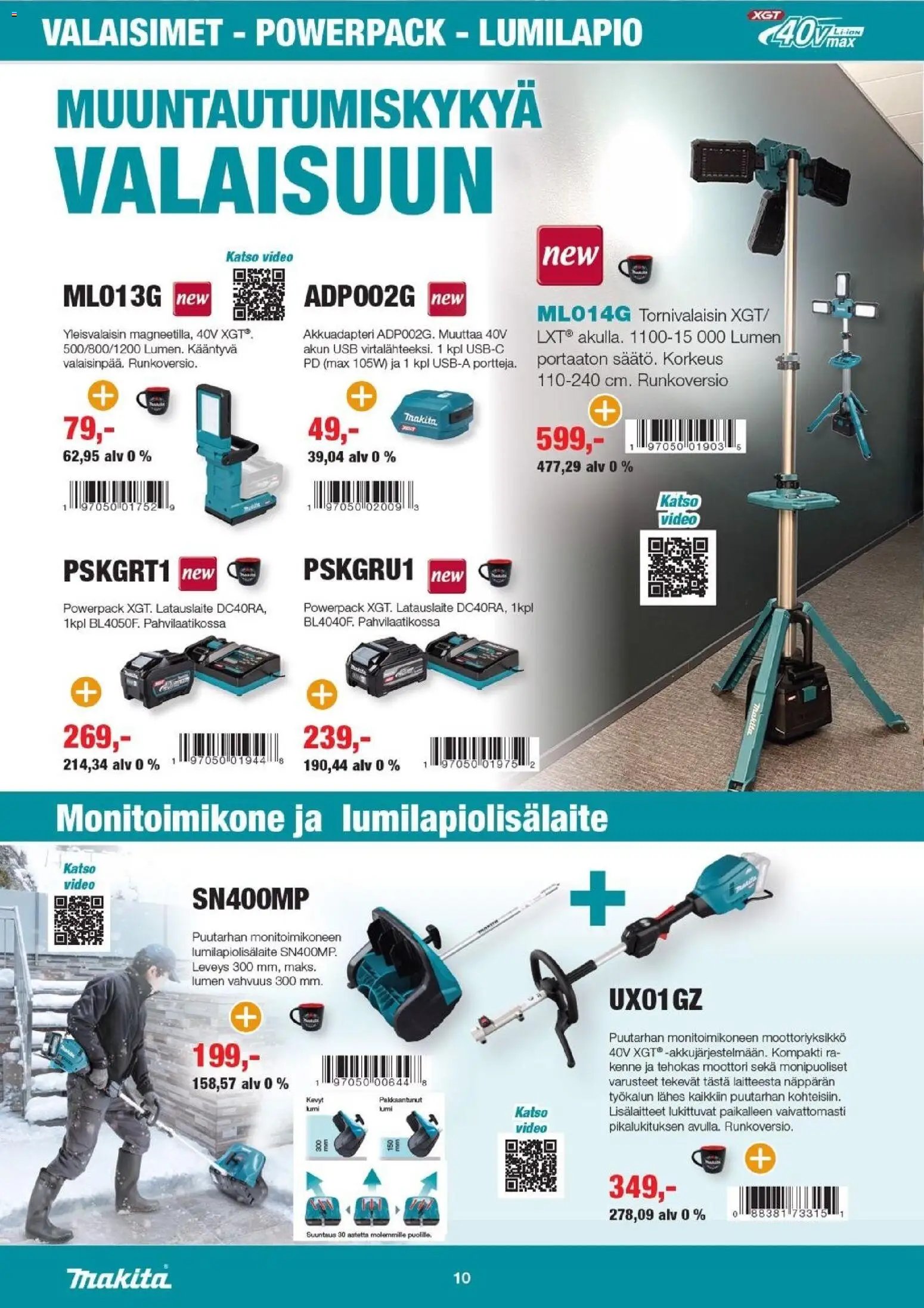 Makita tarjoukset