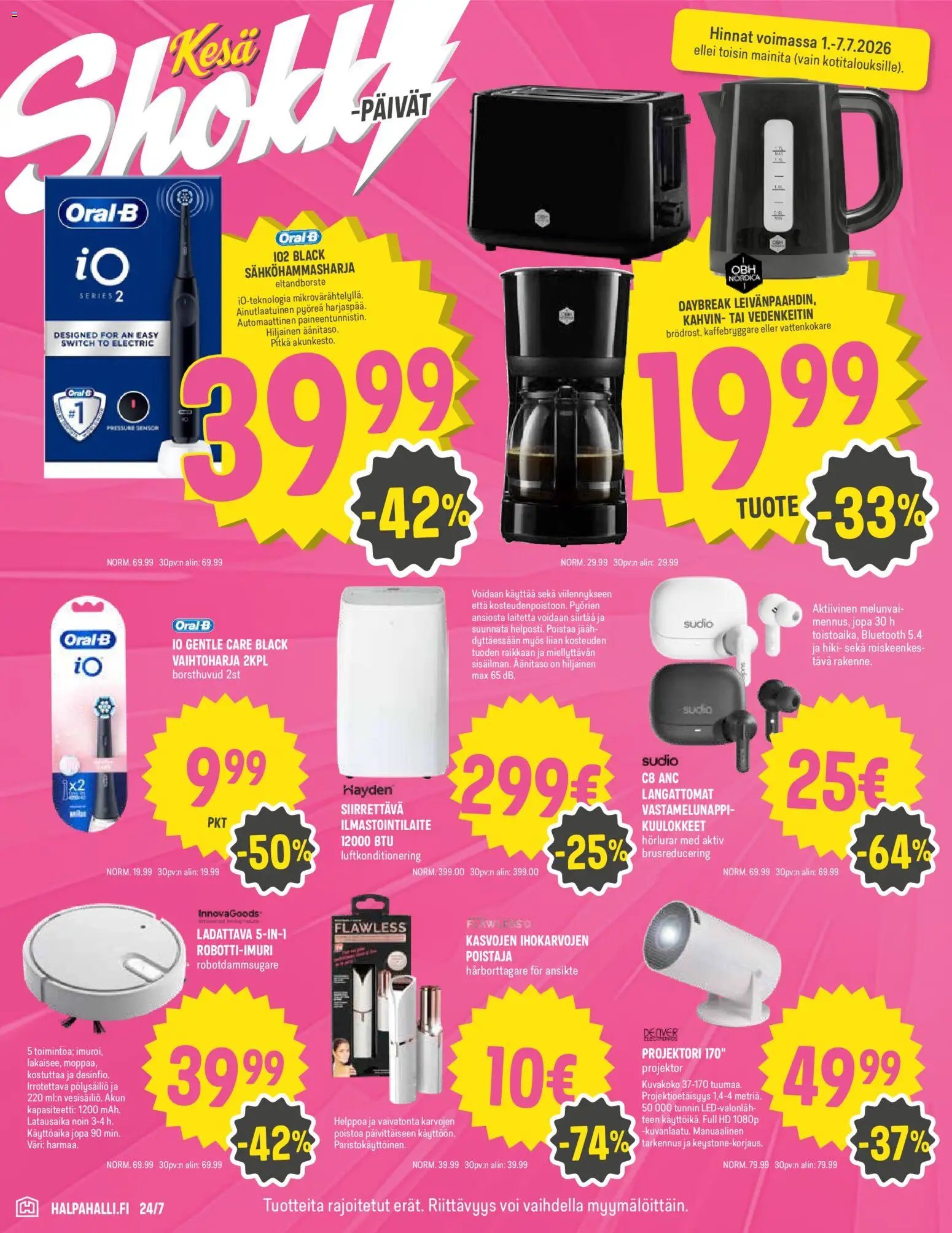 Halpa Halli tarjoukset