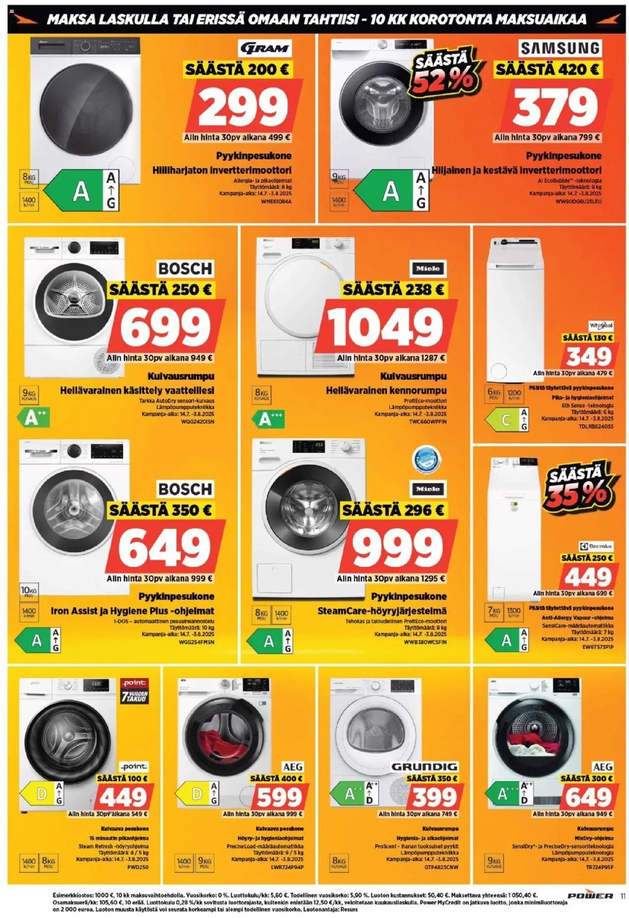 Power tarjoukset (2025-07-28 - 2025-08-03)