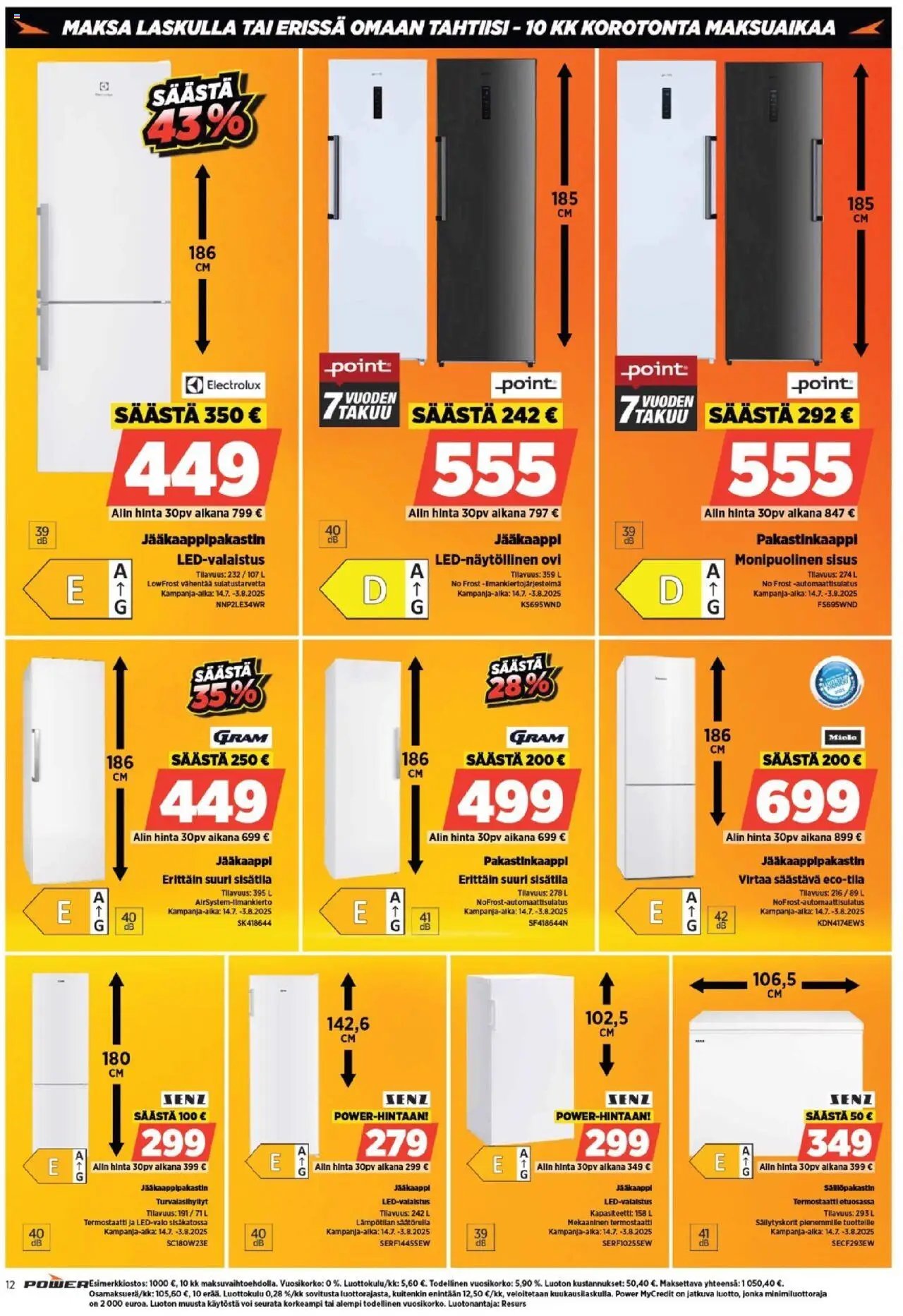 Power tarjoukset (2025-07-28 - 2025-08-03)