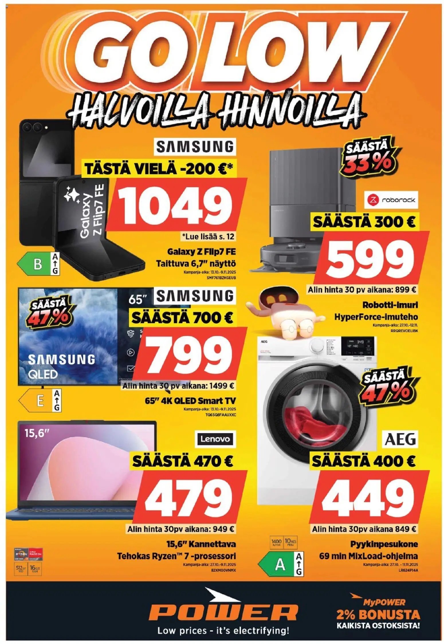Power tarjoukset (2025-11-13 - 2025-11-27)