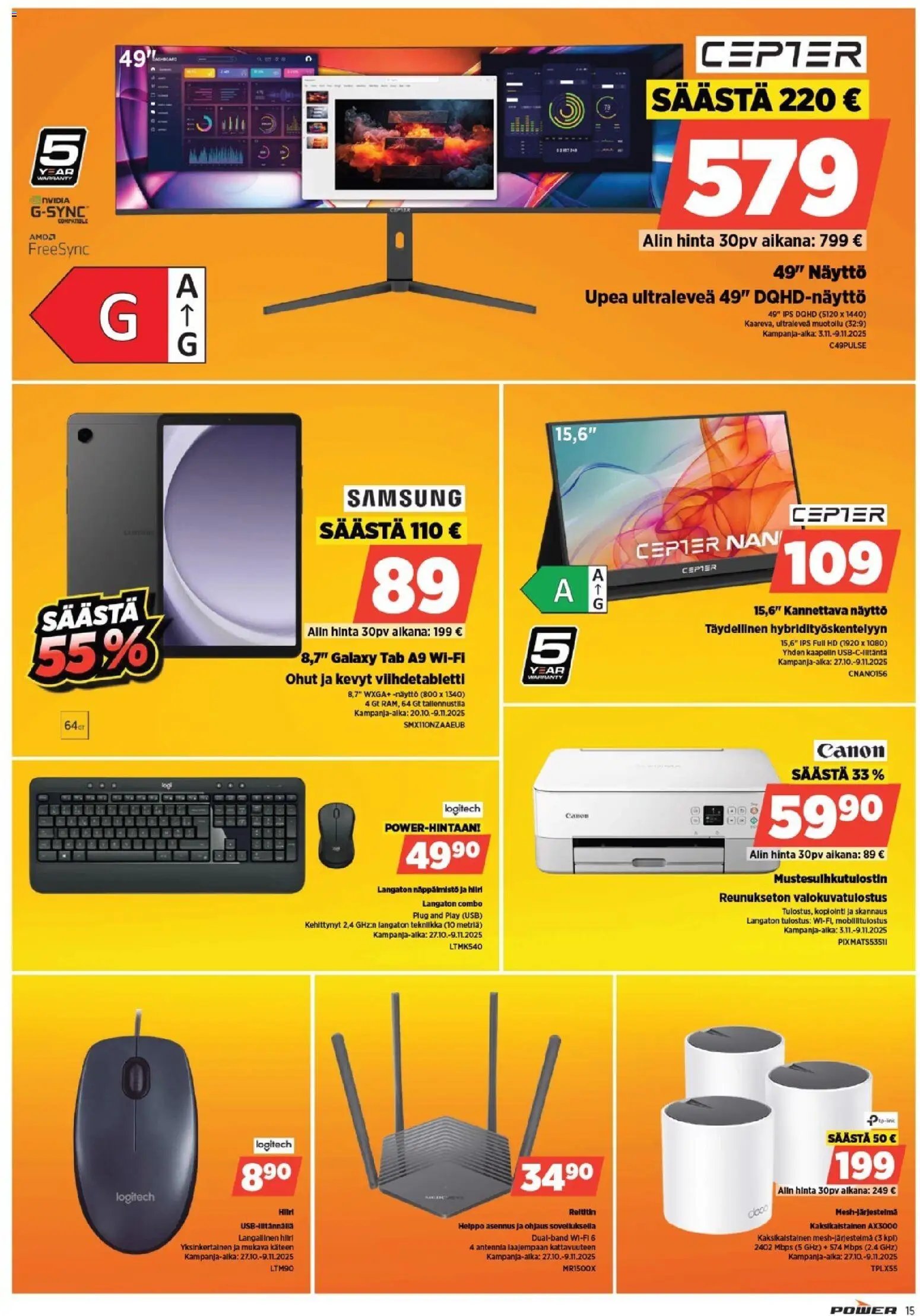 Power tarjoukset (2025-11-13 - 2025-11-27)