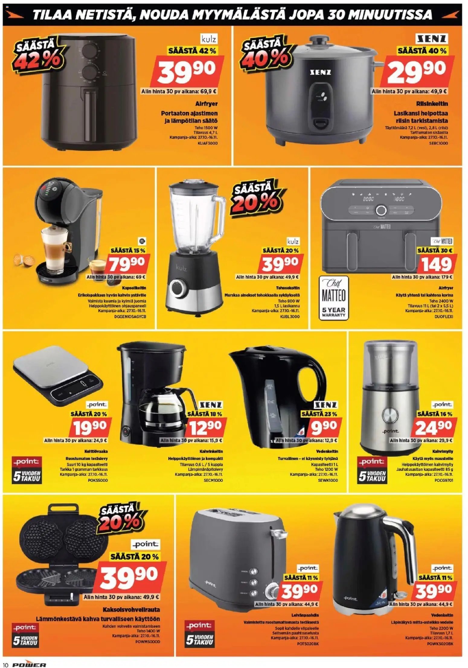 Power tarjoukset (2025-11-13 - 2025-11-27)