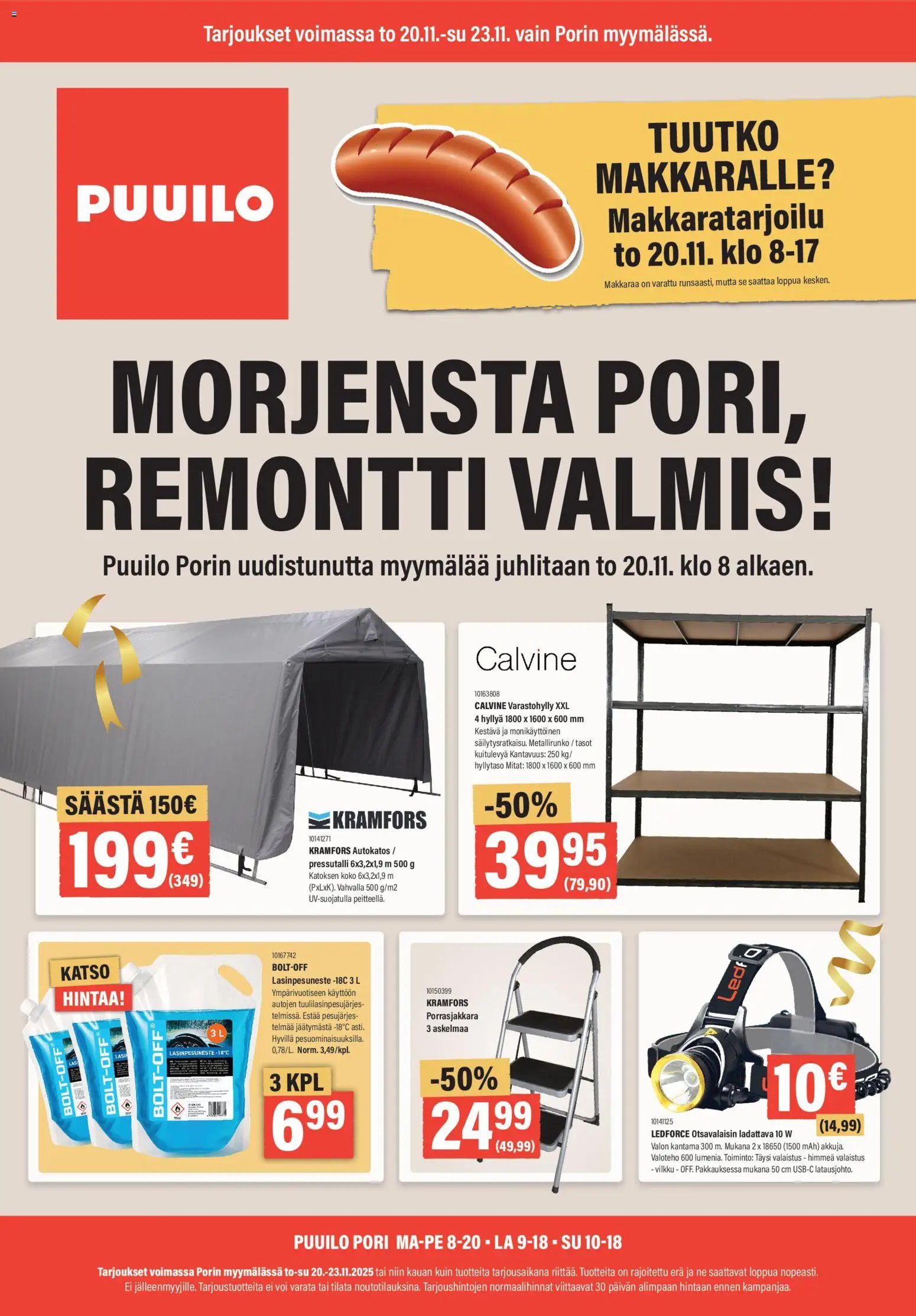 Puuilo - Tarjouksia joka lähtöön