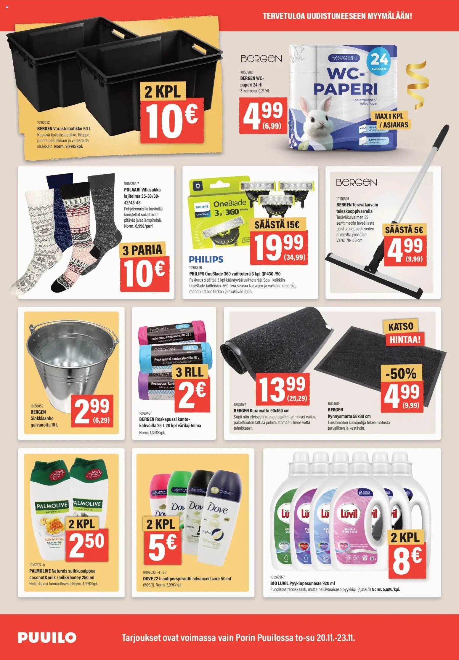 Puuilo - Tarjouksia joka lähtöön