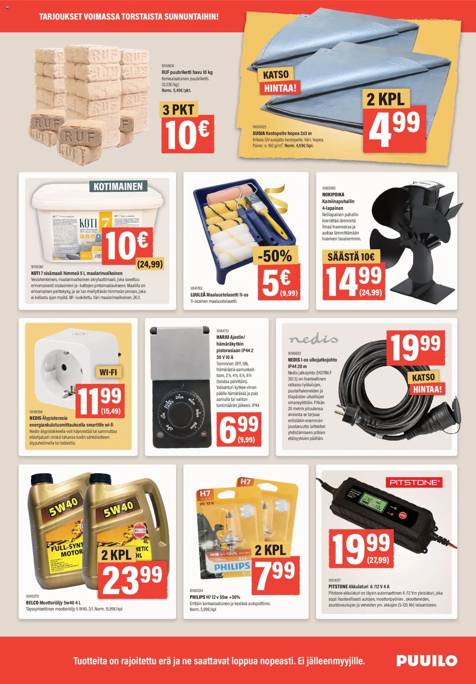 Puuilo - Tarjouksia joka lähtöön