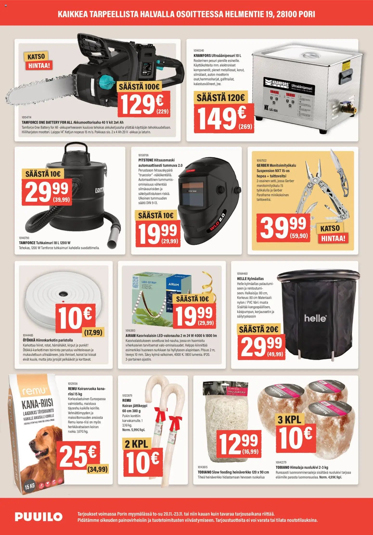 Puuilo - Tarjouksia joka lähtöön