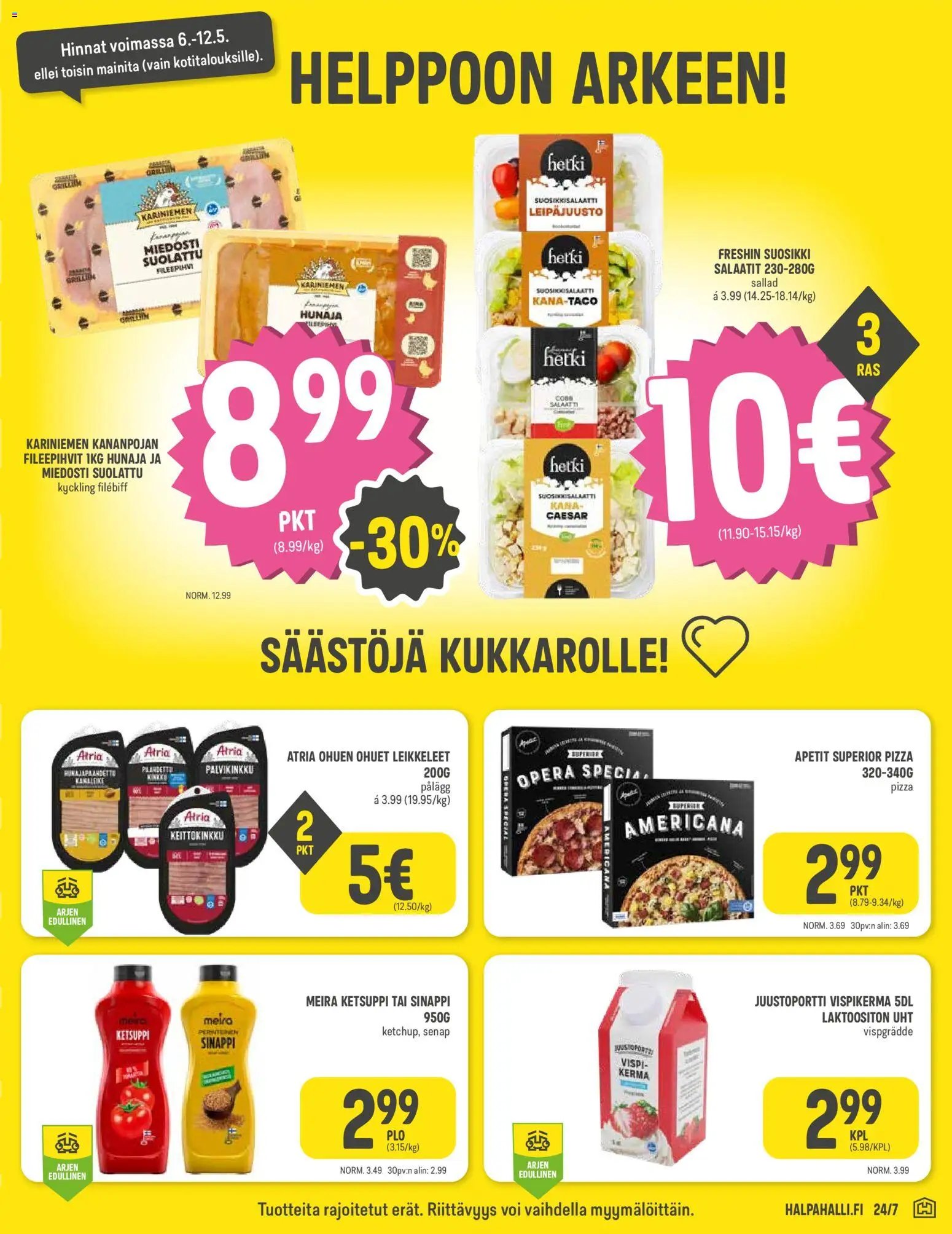 Halpa Halli tarjoukset