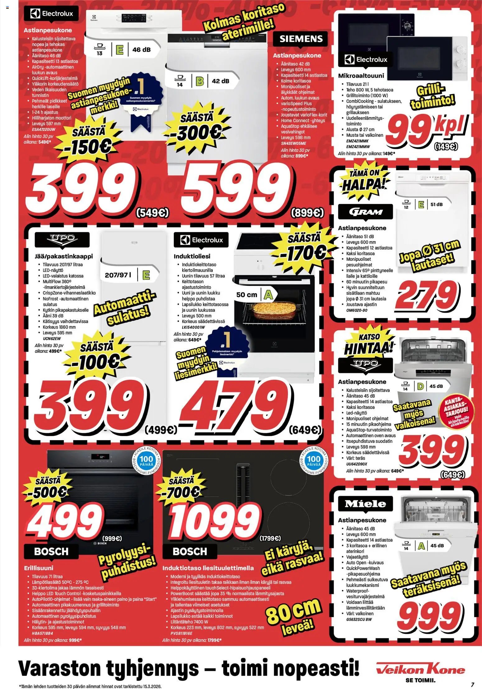 Veikon Kone tarjoukset