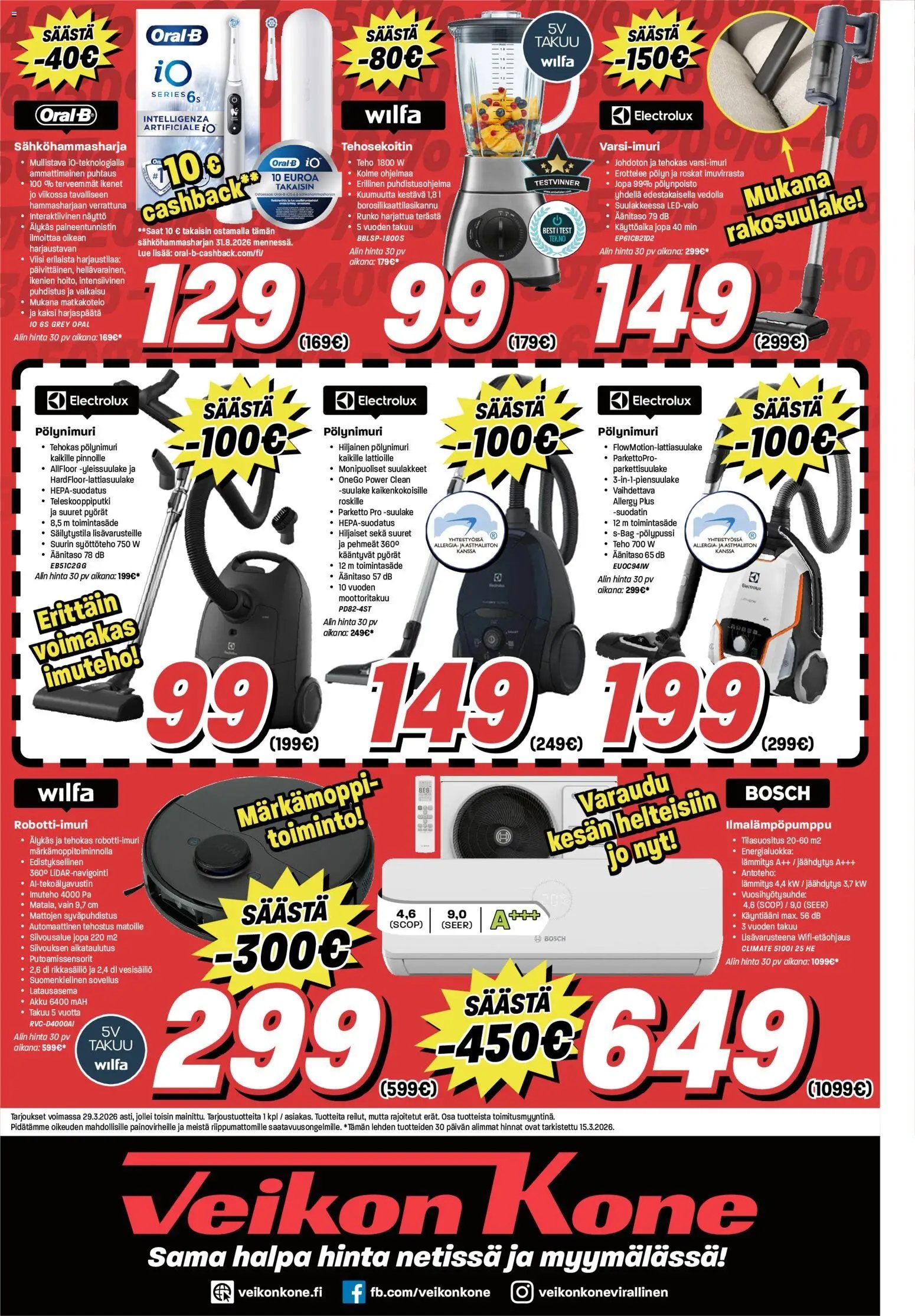 Veikon Kone tarjoukset