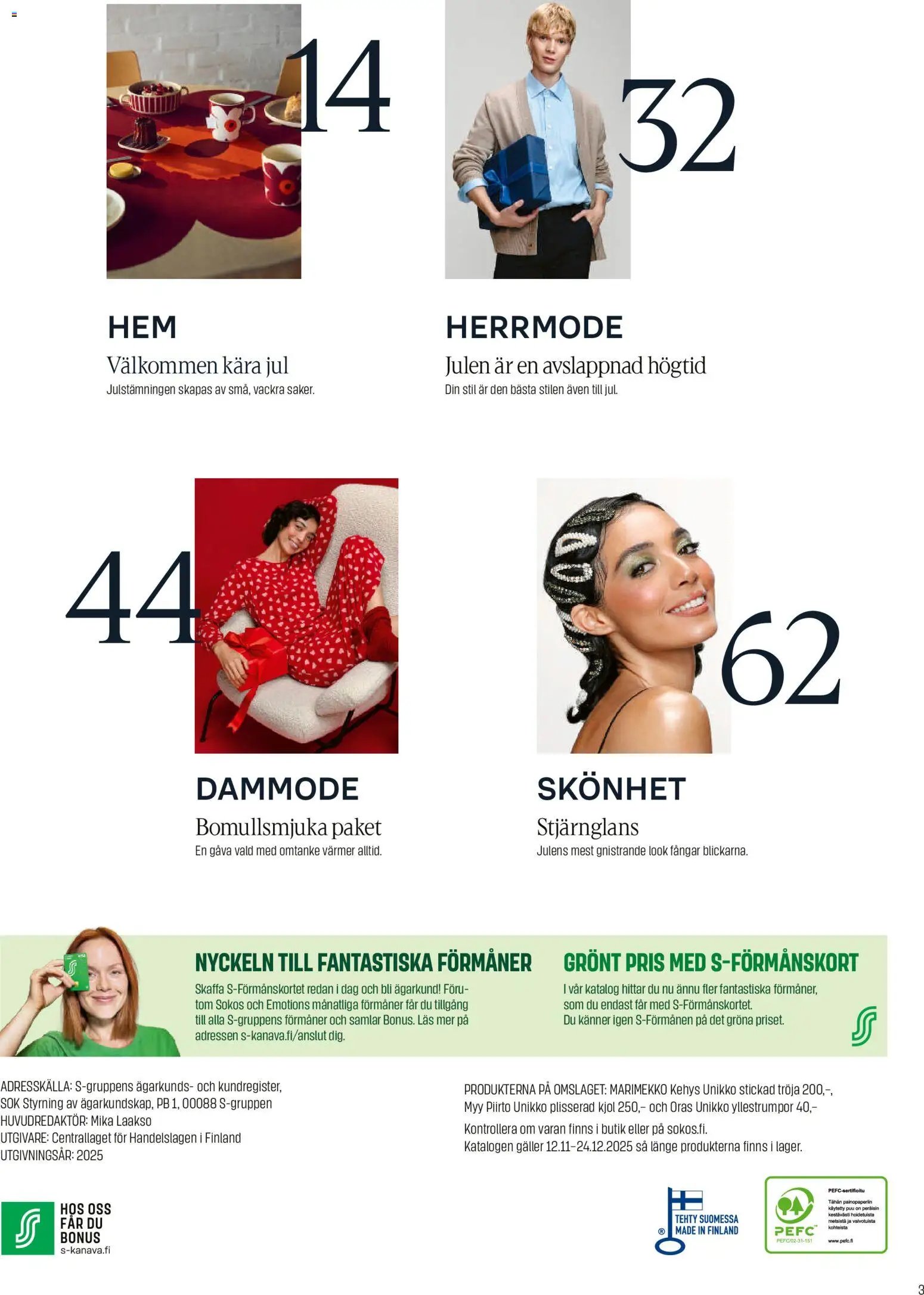 Sokos tarjoukset - Emotion (2025-11-12 - 2025-12-24)