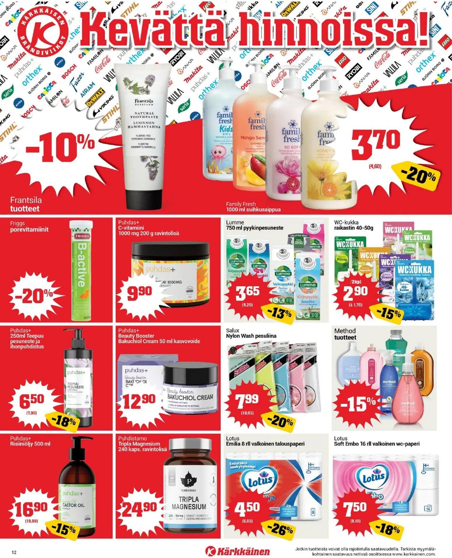 Kärkkäinen tarjoukset