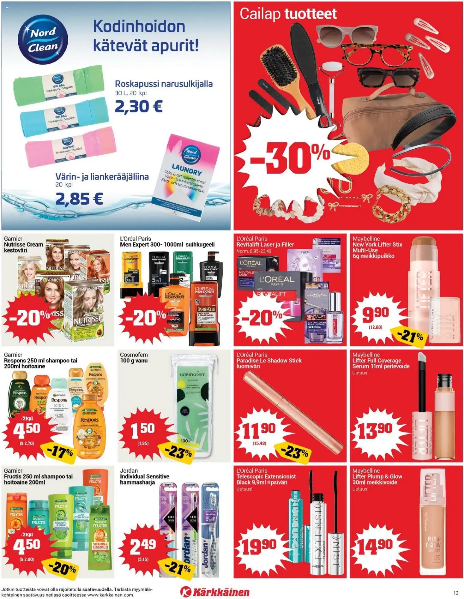 Kärkkäinen tarjoukset