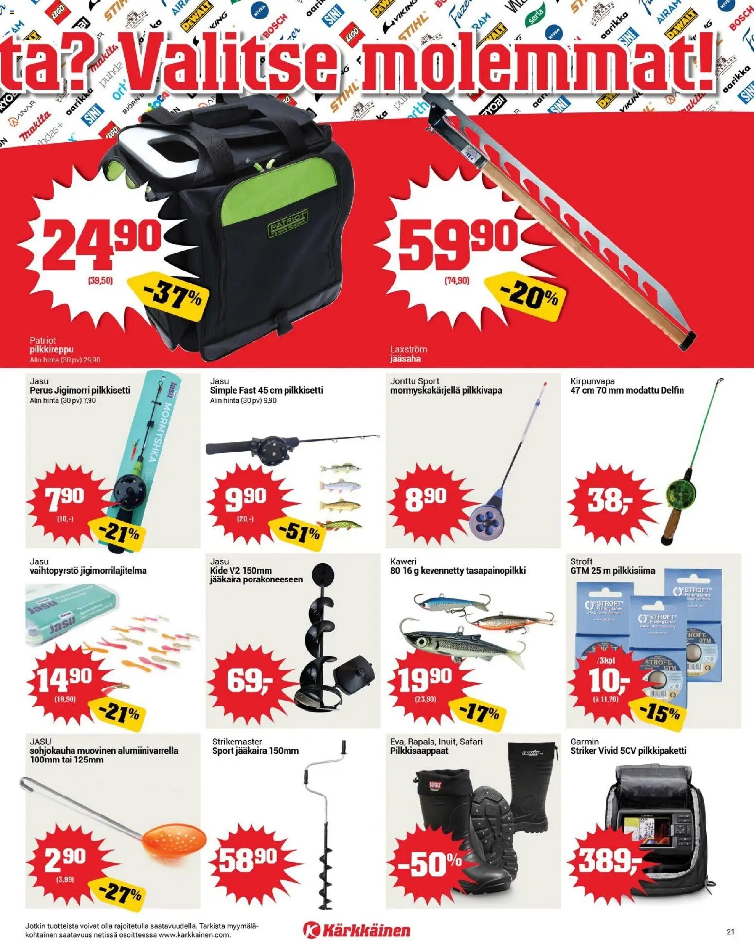 Kärkkäinen tarjoukset