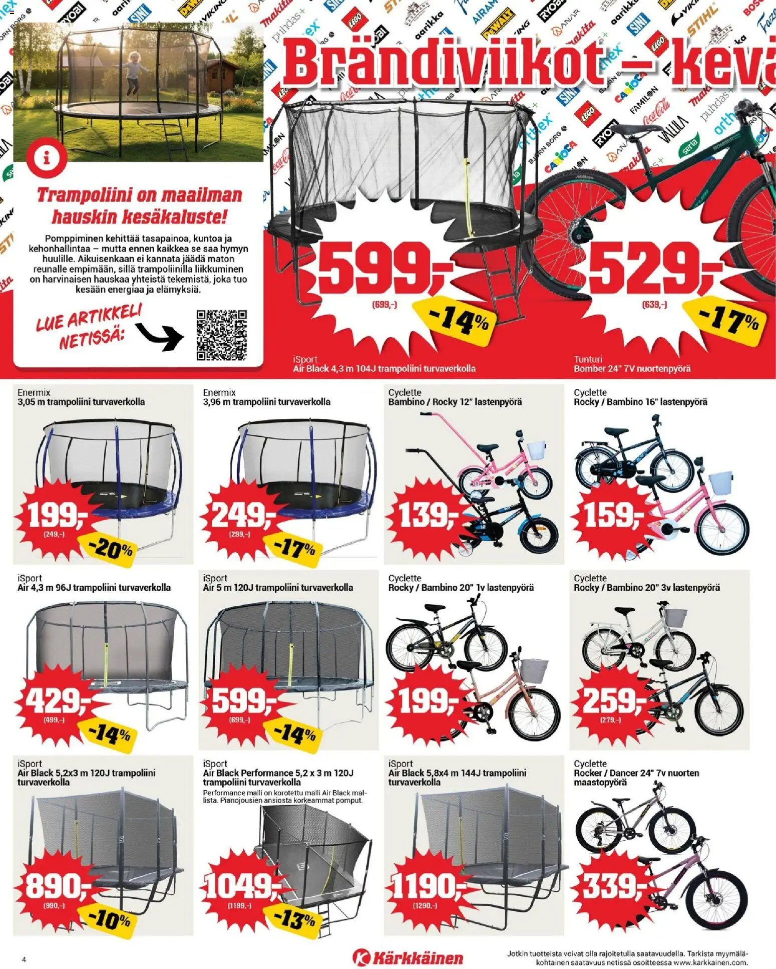 Kärkkäinen tarjoukset