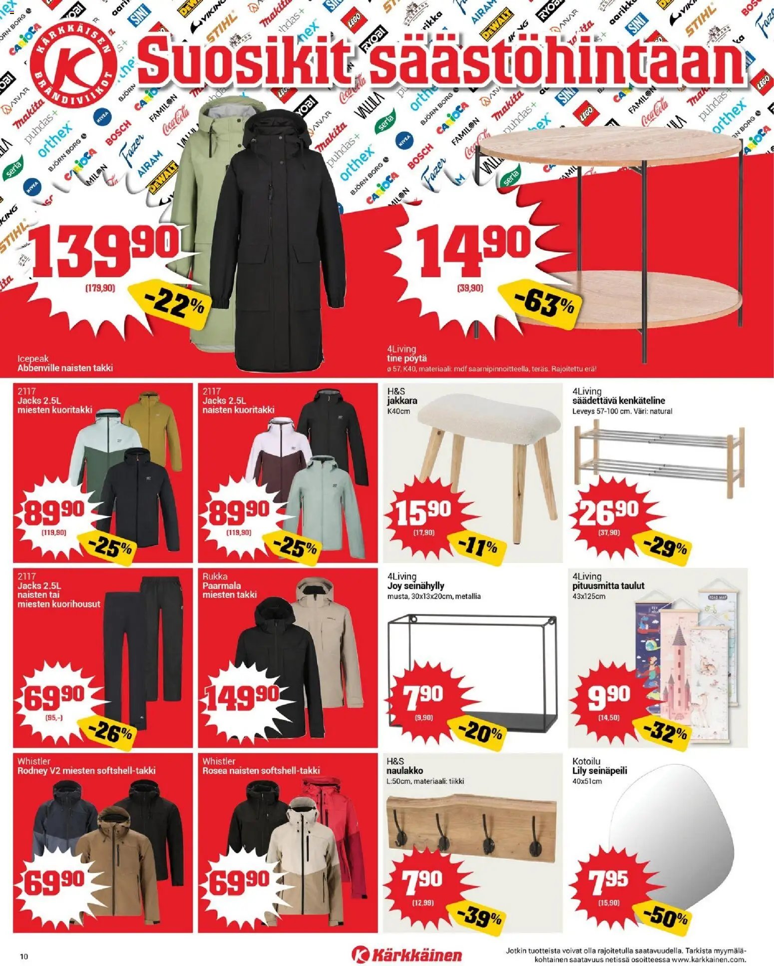 Kärkkäinen tarjoukset