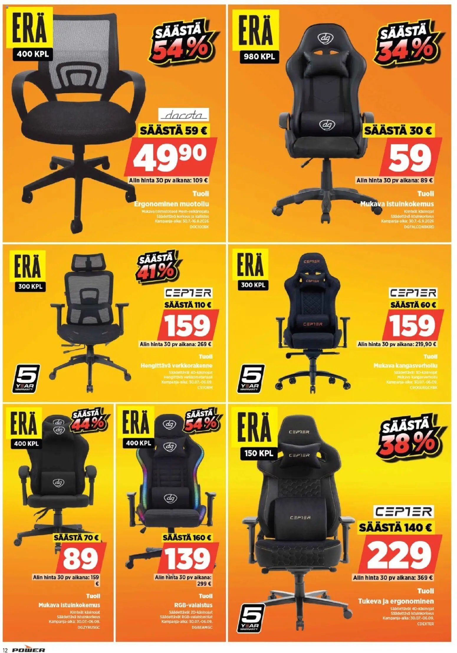 Power tarjoukset