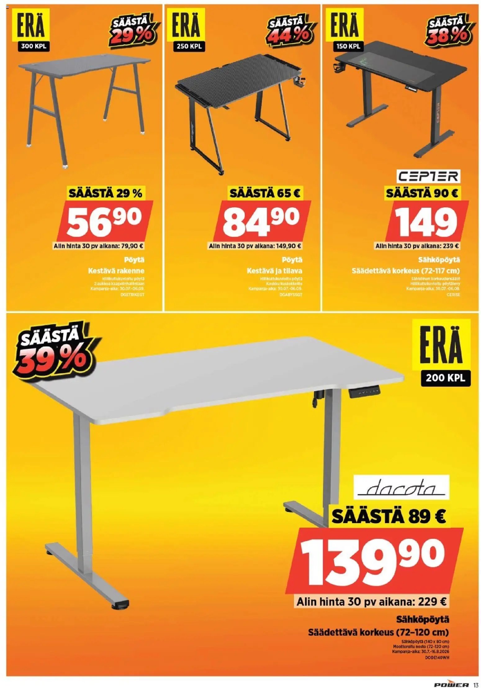 Power tarjoukset