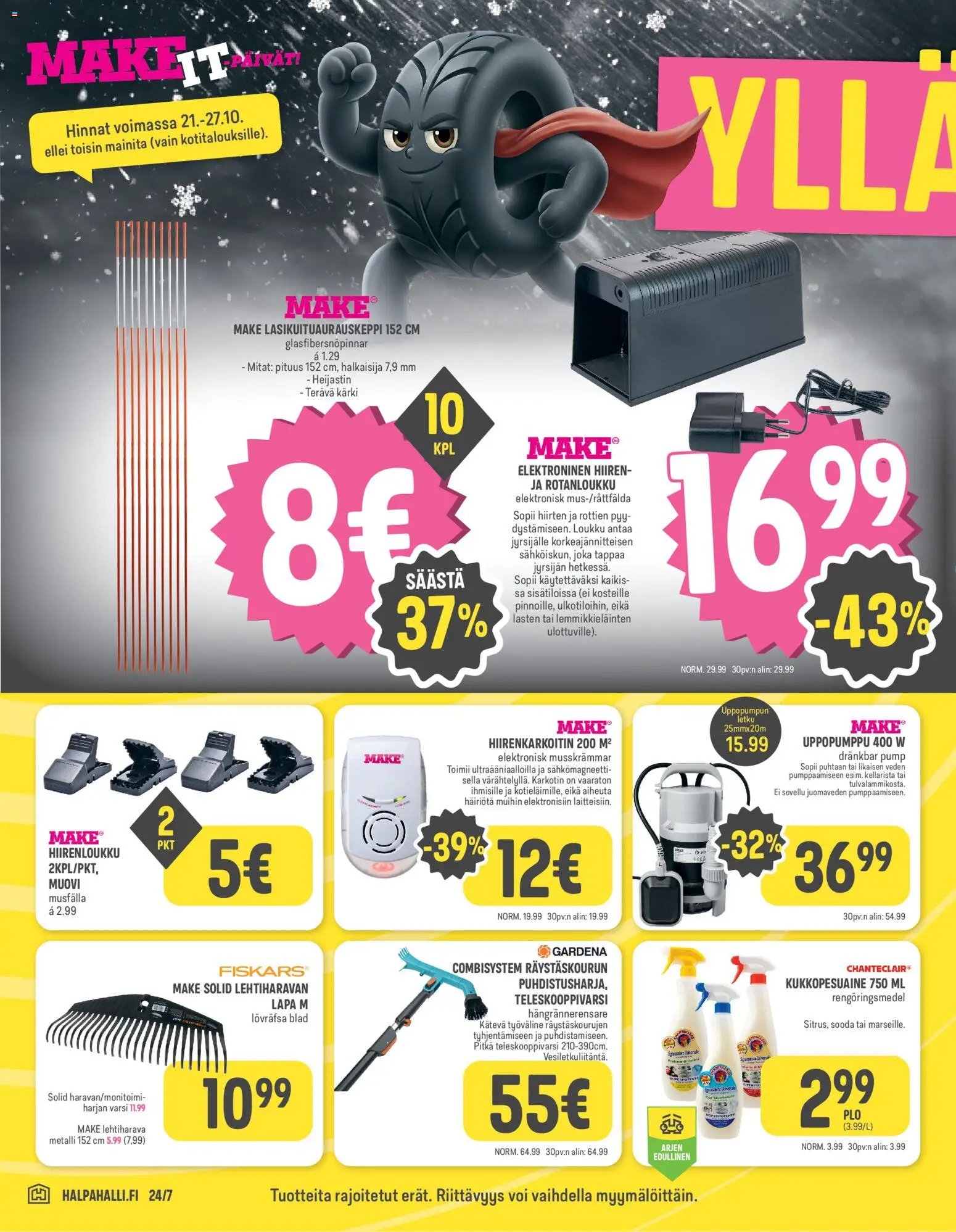 Halpa Halli tarjoukset