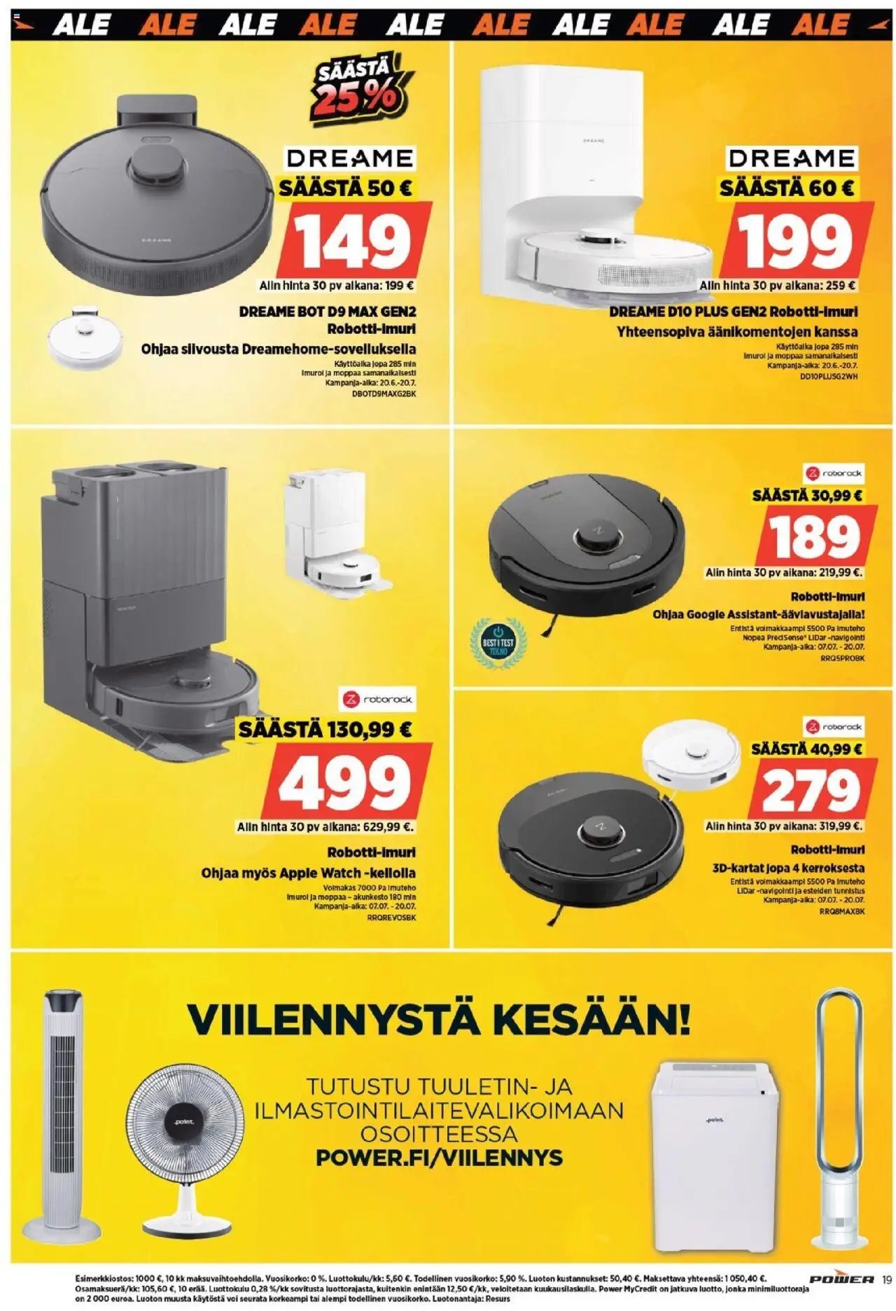 Power tarjoukset (2025-07-14 - 2025-07-20)