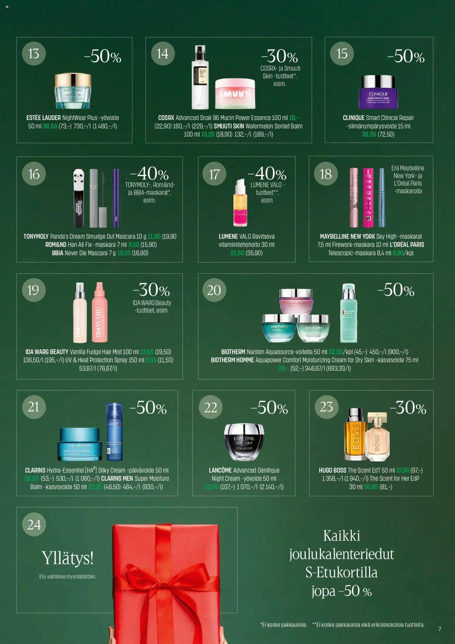 Sokos tarjoukset (2025-11-12 - 2025-12-24)