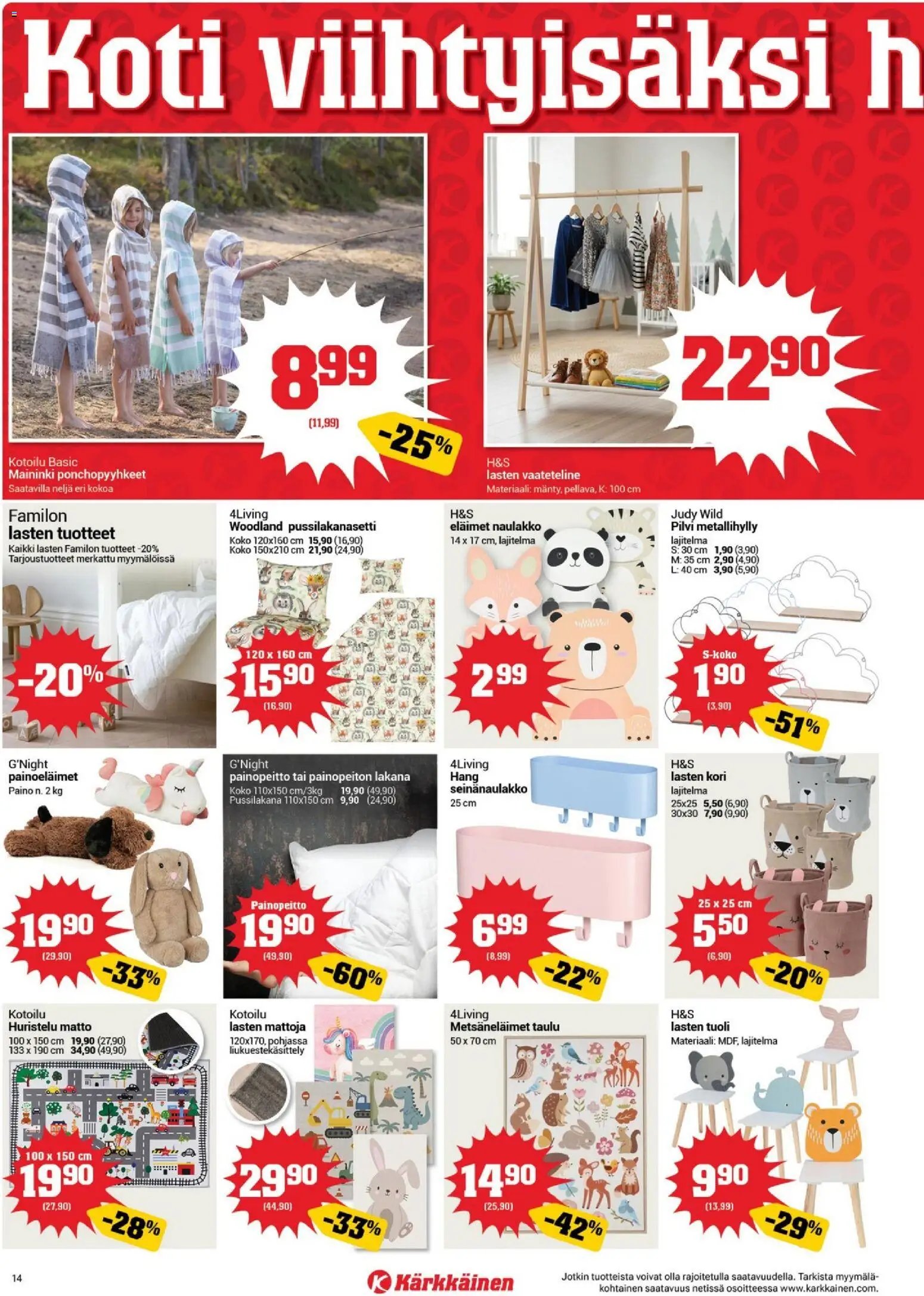 Kärkkäinen tarjoukset