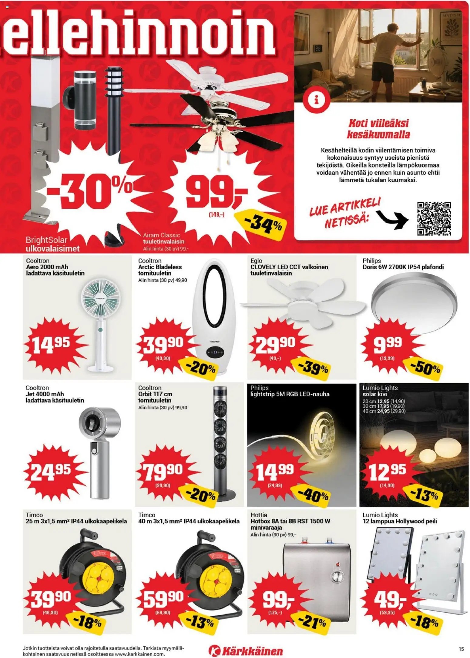 Kärkkäinen tarjoukset