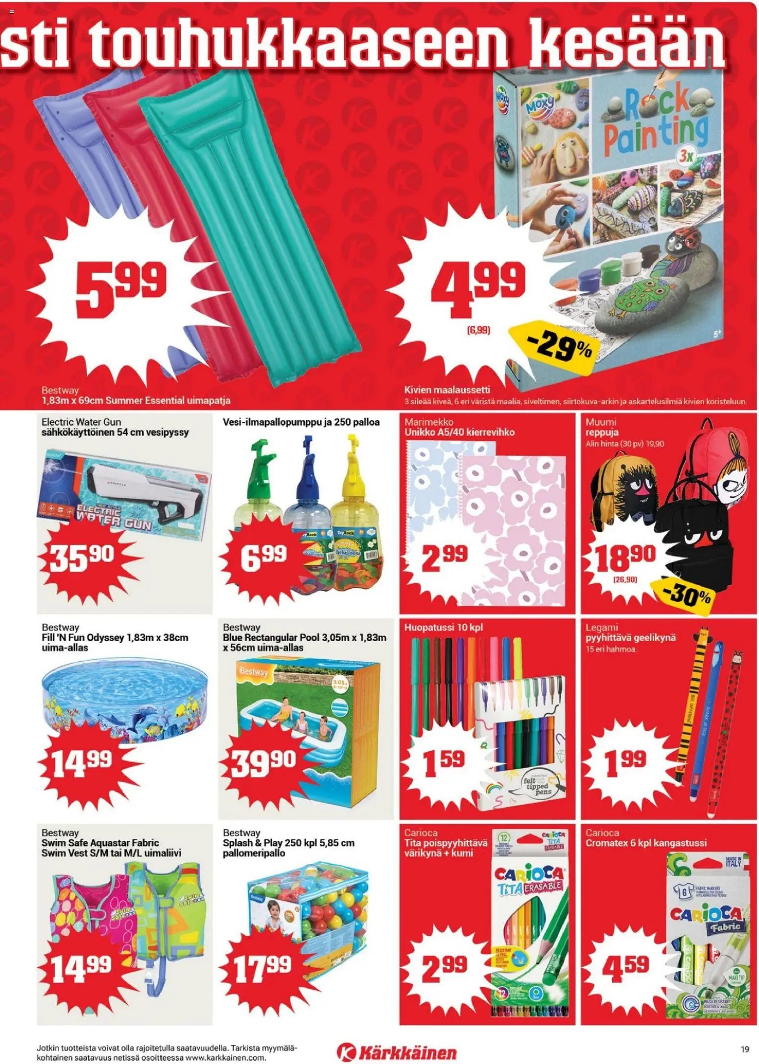 Kärkkäinen tarjoukset