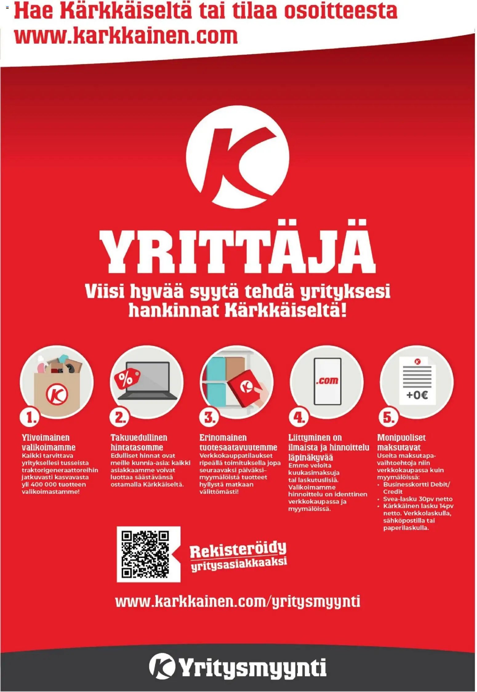 Kärkkäinen tarjoukset
