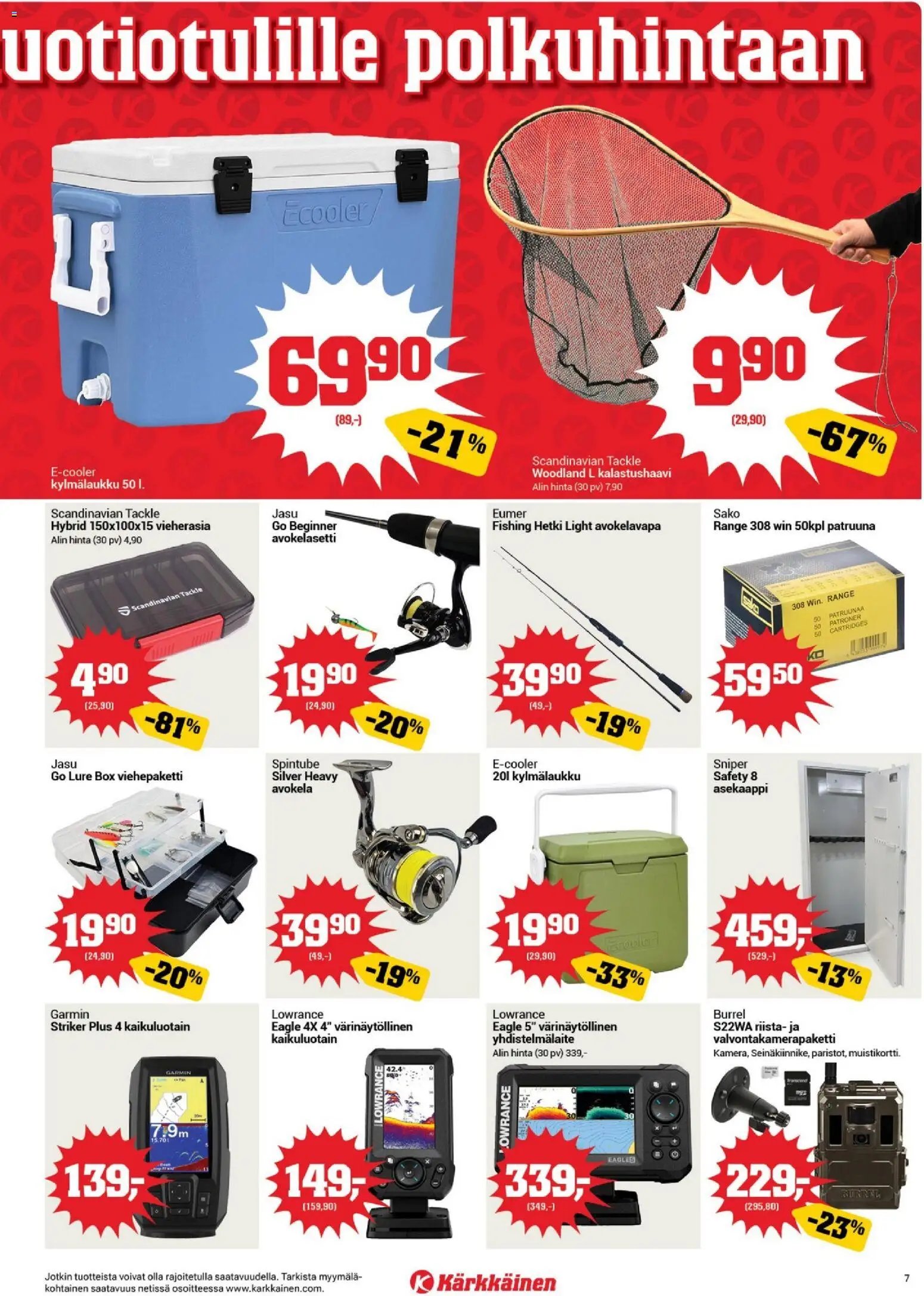 Kärkkäinen tarjoukset