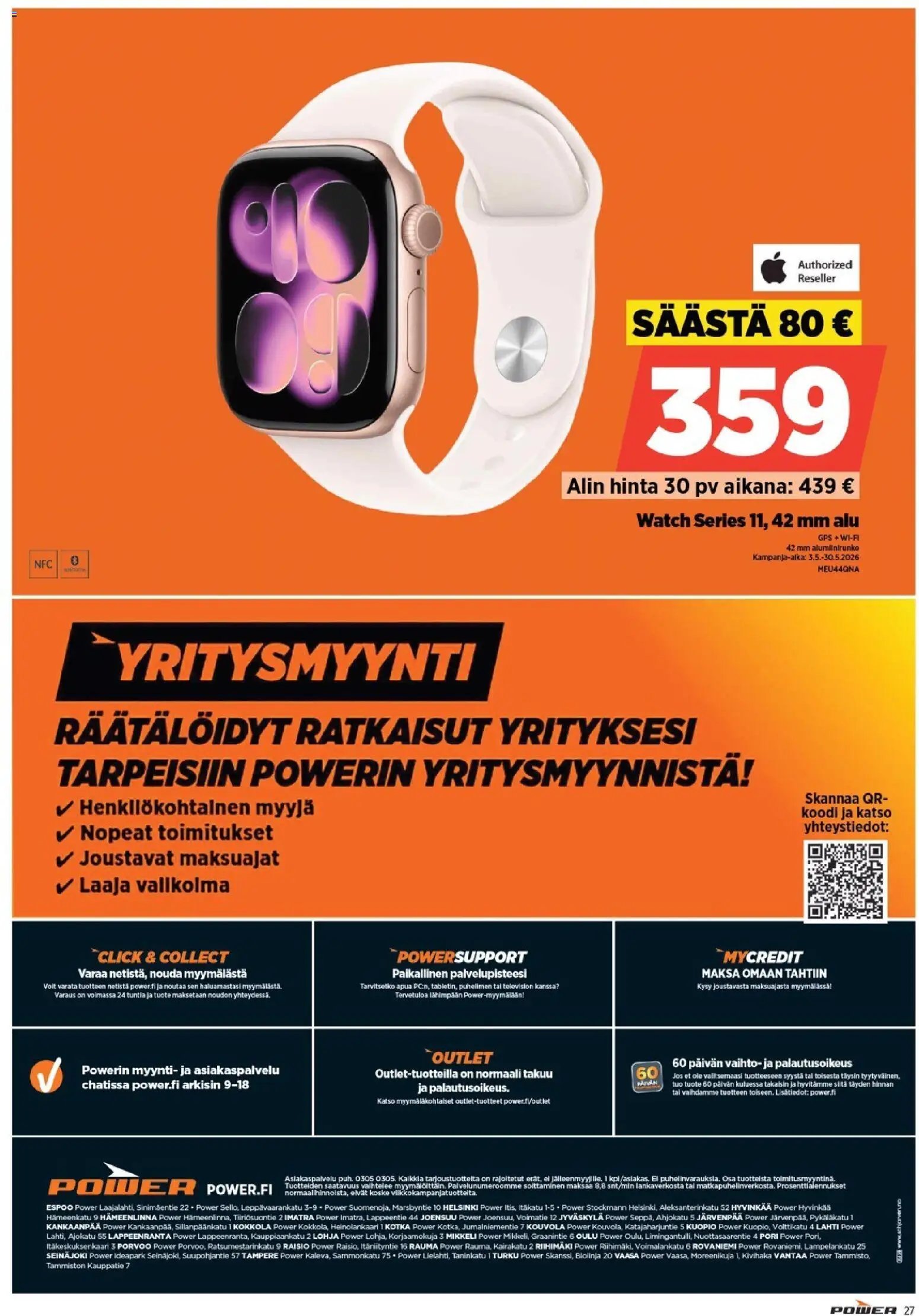 Power tarjoukset