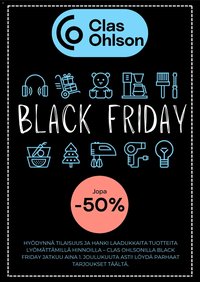 Clas Ohlson - Black Friday
